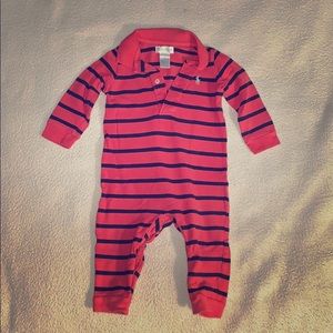 Polo infant onesie